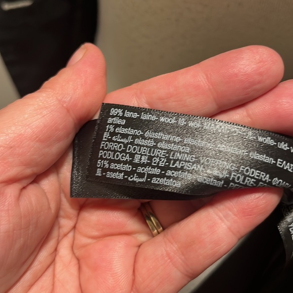 Massimo Dutti wool lined blazer - Picture 8 of 8